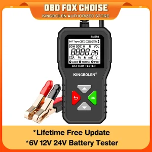 BM550 Car Battery Tester 6V 12V 24V 100 to 2000 CCA