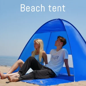 Pop-up beach tent,with handbag - compact